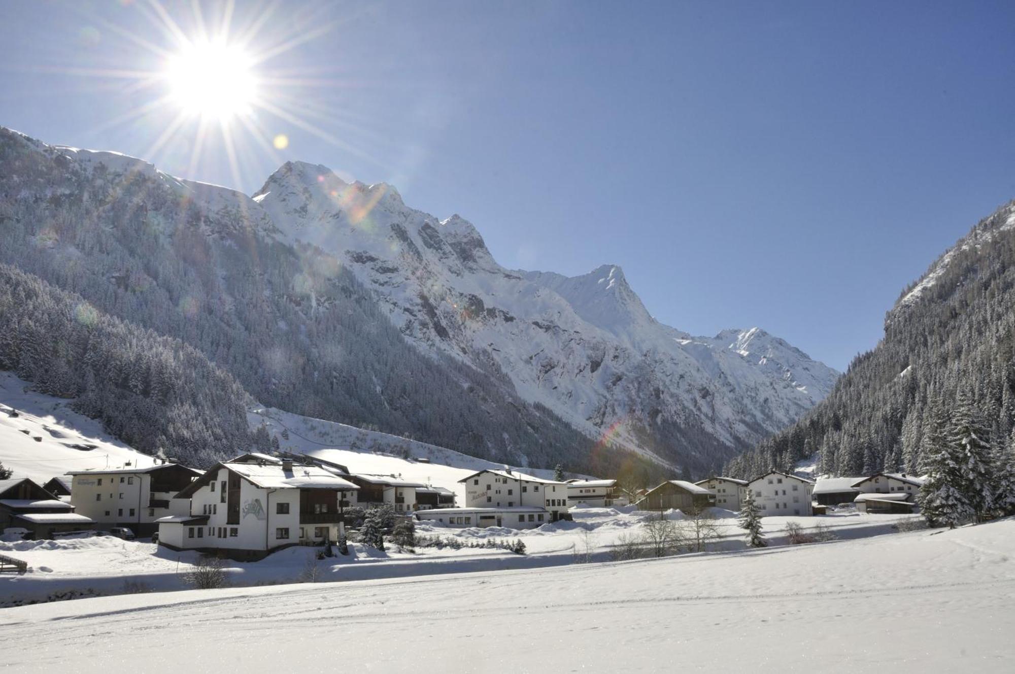 Haus Astoria Lejlighed Sankt Leonhard im Pitztal Eksteriør billede